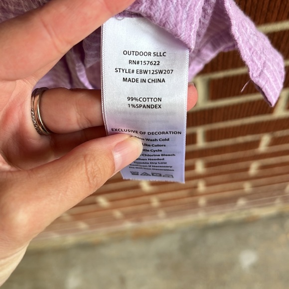 Eddie Bauer short sleeve cotton button shirt small - Picture 4 of 4